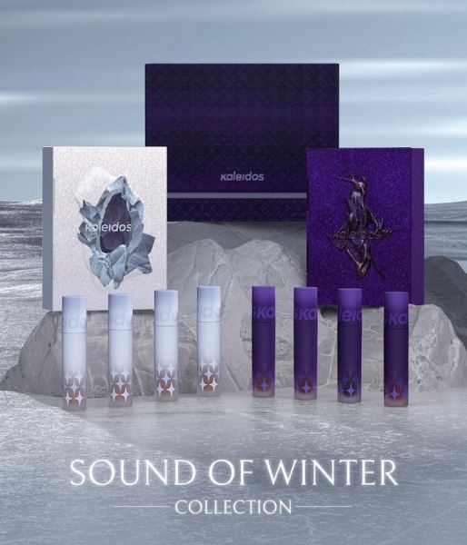
<p>                        Kaleidos Makeup Sound of Winter Collection 2023</p>
<p>                    
