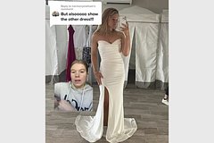 Невеста надела дешевое платье вместо купленного за 228 тысяч рублей наряда
