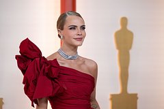 Кара Делевинь нашла способ заработать миллионы рублей на посещении «Оскара»